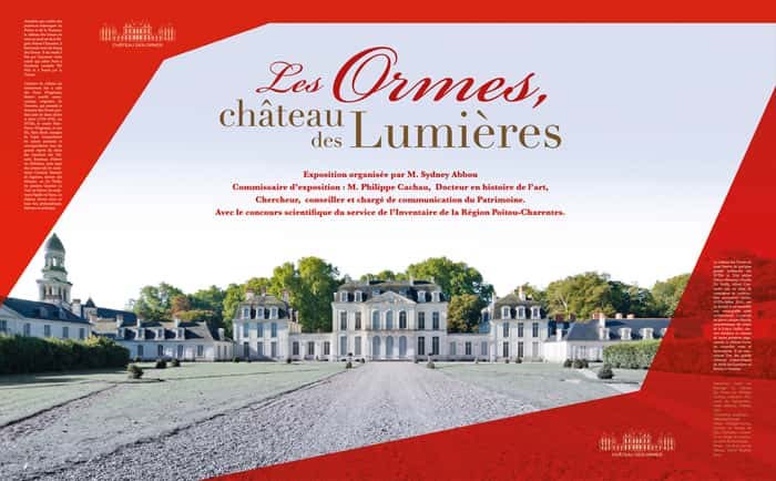 Exposition Les Ormes, château des Lumières